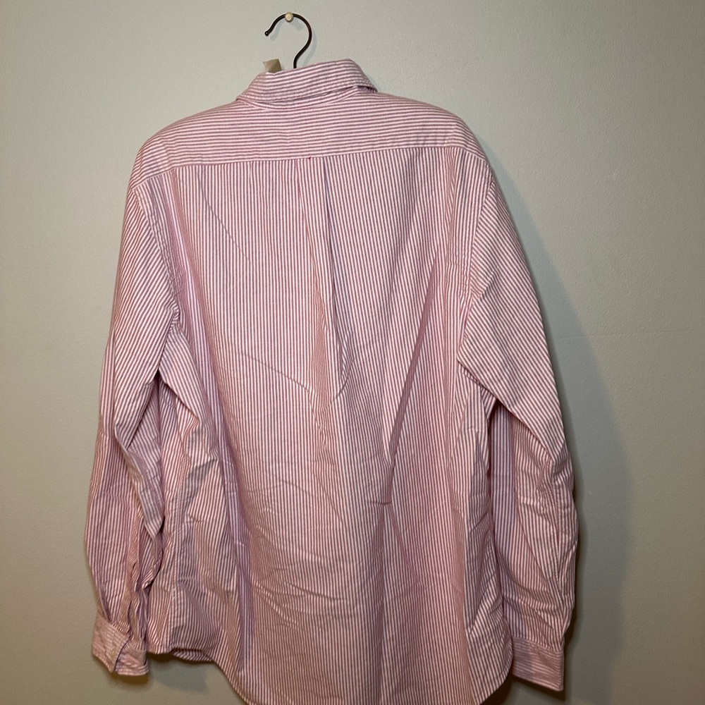 Ralph Lauren Pink Striped Button Down Shirt - Picture 6 of 6